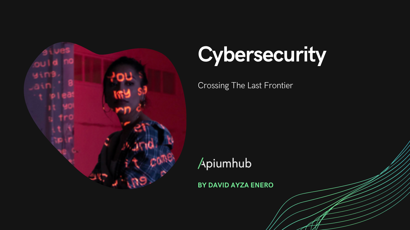 Cybersecurity - crossing the last frontier 8 Cybersecurity