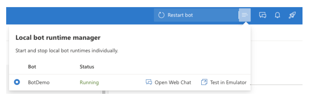 Construye un bot con el nuevo Bot Framework Composer 5 Screenshot 2021 07 09 at 14.32.33